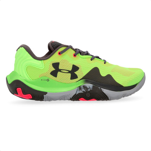 Zapatillas Under Armour Buzzer Lam Hombre Básquet Vrd