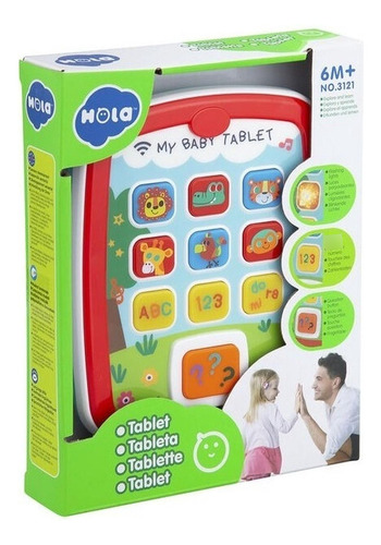 Tablet Explora Y Aprende Hola Para Bebés