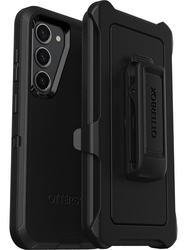 Carcasa Otterbox Defender Para Samsung S23 - Antigolpe Color Negro
