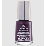Esmalte Roxo Mavala Mini Colors México Número 30 Original