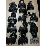 Lote De 16 Joystick De Ps2 Sony Originales Para Repuestos 