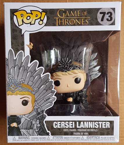 Game Of Thrones Cersei Lannister Trono De Hierro Pop! Funko