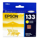 Cartucho Tinta Original Epson T133 Amarillo Tx120 123 135