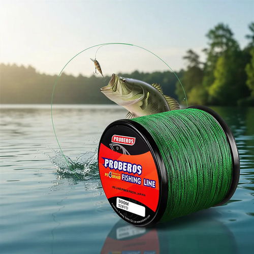 Línea De Pesca Trenzada 300mts 10 20 30 60 Lb | MercadoLibre