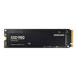 Disco Sólido Interno Samsung 1tb 980 M.2 Nvme Pcie 3.0 Preto