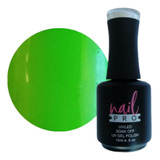 Uv Gel Polish - Verde Fluor #x092 (15ml) - Nail Pro