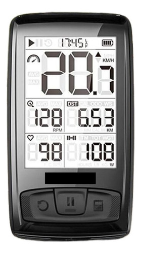 M4 Wireless Bicycle Speedómetro Monitor De Ritmo Cardíaco