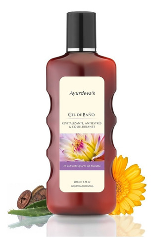 Shower Gel Ducha Ayurdeva's C/ Elixir 36 Aceites Esenciales Ayurdeva's - 220 Ml - Unidad - 1