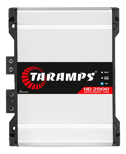 Amplificador Potencia Monoblock Taramps Hd 2000 Rms 4 Ohm