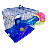 Gaiola Hamster 3 Andares Completa Grande Rato Twister Ratinh
