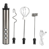 Espumador De Leche Usb De Acero Inoxidable Milk Frother