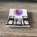 Charola Porta Sim Moto G7 Power Original