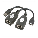 Extensor Alargue Usb Balun Amplificado Por Utp 45mts Local Centro