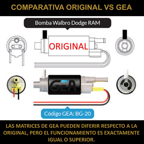 Kit Bomba De Nafta Dodge Ram 1500 Chrysler Caravan Neon Foto 3