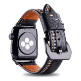 Pulseira De Couro Linha Para Apple Watch Ultra 2 49mm