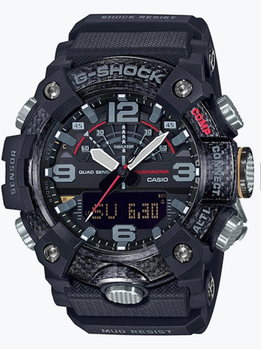 G Shock Mudmaster Gg B100 Original 4 Sensores Fibra De Carbo