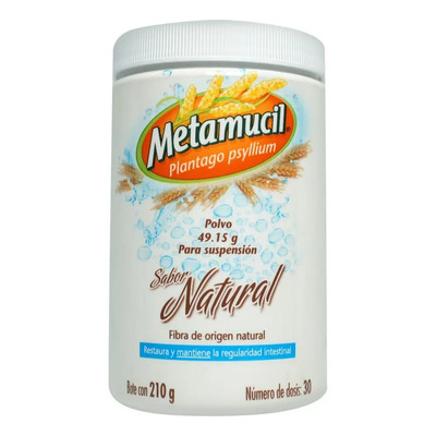 Metamucil Polvo 49,15 G, 1 Bote 210 G | Envío gratis