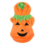 Ropa De Calabaza Para Perro De Halloween, Bonito Y Cálido Di