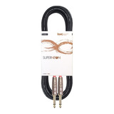 Cable Kwc Super Neon 195 Plug/plug 6m Ergo Negro - Plus