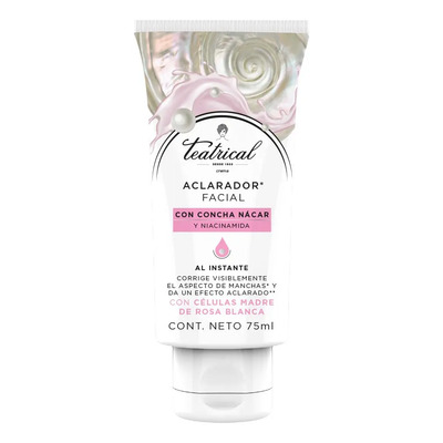 Teatrical crema facial aclaradora de manchas 75 ml | uso día\u002Fnoche | MercadoLibre
