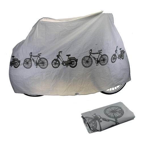 Carpa Funda Impresa Para Bicicleta O Moto