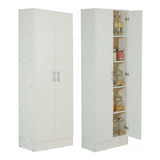 Despensero Organizador Cocina 2 Puertas 182x60x32 5 Estantes