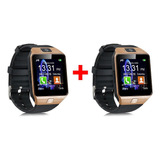 2x Relógio De Teléfono Celular Dz09 Smartwatch Inteligente