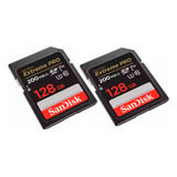 Sd Sandisk Extremepro Sdxc Uhs-i 128gb C10 U3 V30 Pack 2und