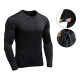 Blusa Térmica Segunda Pele Masculina Proteção Uv 50+ Camisa