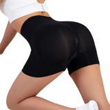 Short Mujer Calza Corta Deportiva Short Push Up Levanta Cola