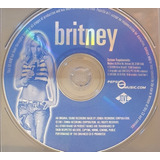 Cd Britney Spears - Pepsi Music Promo - Digipack 2001