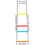 Primer Traste Para Violín De 1/2 / Viola De 12 Pulgadas