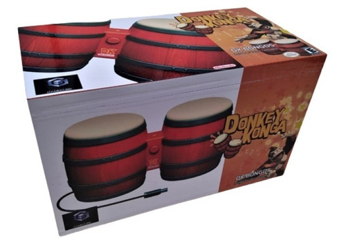 Caixa De Madeira Mdf  Donkey Konga Nintendo Game Cube 