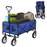 Carrito Plegable Multiusos Con Ruedas Todoterreno