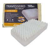 Travesseiro Viscoelástico Conforto Nasa Super Alto Cor Branco