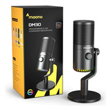 Microfono Usb Maono Dm30 - Negro
