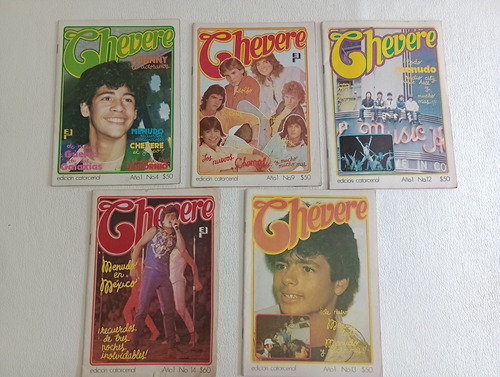 Revistas Chevere Menudo Y Chamos