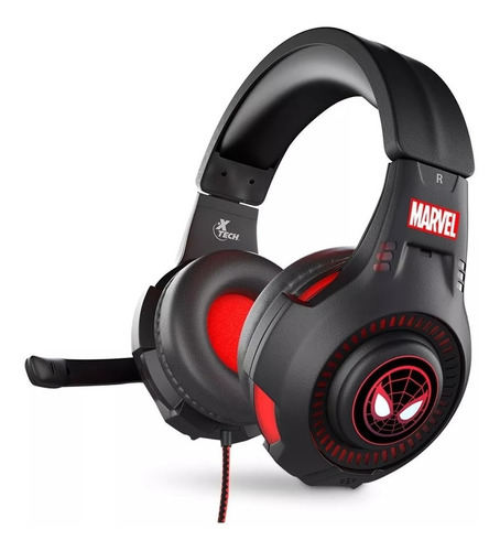 Audífonos Gamer Alámbricos Micrófono Xtech Marvel Spiderman