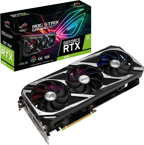 Nvidia Asus Rog Strix Geforce Rtx 3060 12gb Gaming V2