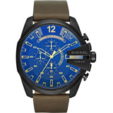 Reloj Diesel Mega Chief  Dz4401 Hombre Cronografo Original 