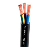 Cable Tipo Taller Trefilcon 3x1.5mm Negro X Metro 