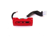 Conector Placa Usb Caixa Jbl Charge 4 (gg) Vermelho Origin