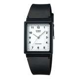 Reloj Hombre Casio Mq-27-7b Negro Análogo / Color Del Fondo Blanco Color De La Correa Negro Color Del Bisel Negro