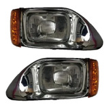 Par De Faros International 9200 Con Cuarto De Led Completo