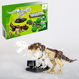 Modelo De Bloques Jurassic T-rex: Juego De Construcción 906