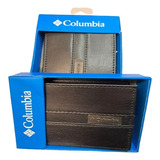 Billetera Columbia De Cuero Importada De Usa