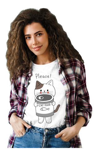 Camisetas De Gatitos Para Mujer Juveniles Cleen Alexer