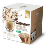 Capsulas Cafe Cabrales Dolce Gusto Cortado  12 Un X 6.3 Gr