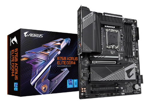 Placa Mãe Gigabyte B760 Aorus Elite Intel Lga 1700 Atx Ddr4