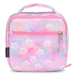 Lunchera Jansport Térmica Lunch Break Vianda Adultos Escolar Color Neon Daisy